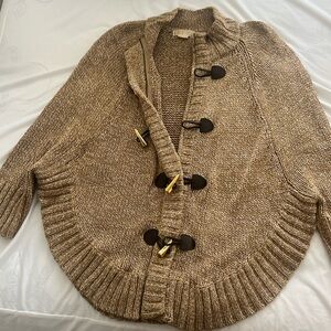Michael Kors knit cape